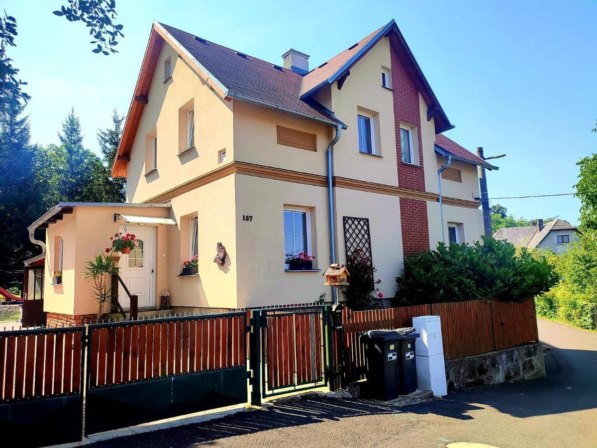 Villa Ubytovani U Rybnicka à Arnoltice u Decina Extérieur photo